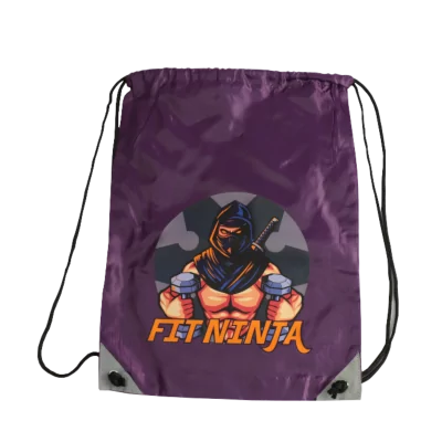 Gym bag FitNinja fialový